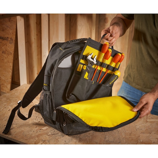 STANLEY STST515190LA — Mochila Basica para Ferramentas Horizontal