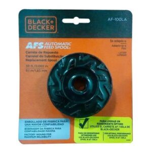 Black+decker AF-100LA — Carretel Fio de Nylon P/Aparadores 12" Compatível com o Aparador de Grama 20V B+d