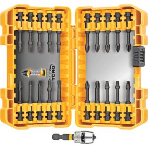 DEWALT DWA2FTS22IR — Jogo de Pontas Flextorq 22 PCS (21 Pontas de 2 1/4": 1X PH1, 6X PH2, 1X PH3, 1X SQ1, 3X SQ2, 1X SQ3, 1X SL8, 1X T15, 2X T20, 3X