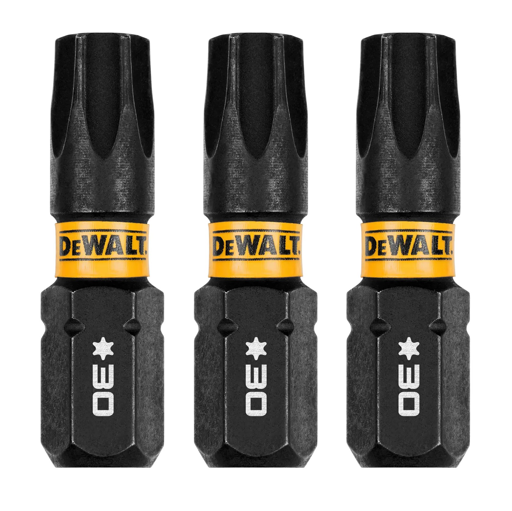DEWALT DWAF1TX30IR3 — Ponta Torx T30 Flextorq 1" - 3PC