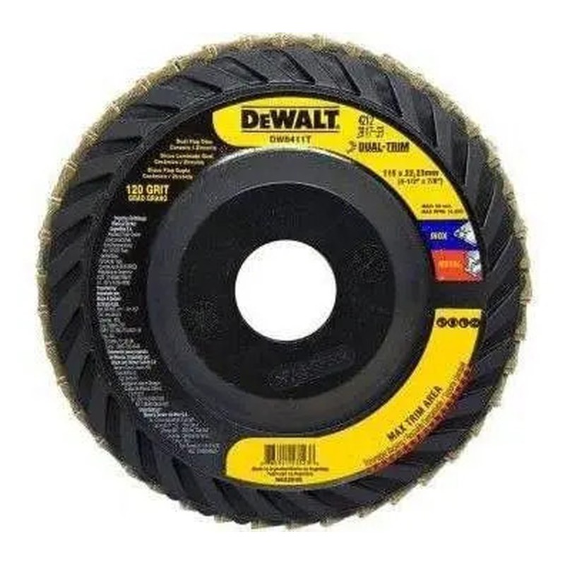 DEWALT DW8409T — Flap Dual-Trim 4 1/2" X 7/8" G60