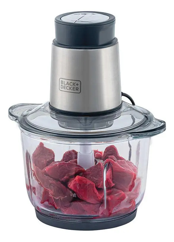 Black+decker Gourmand Gris - Multiprocessador de Alimentos 7X1, 127V (À Venda - Lançamento)