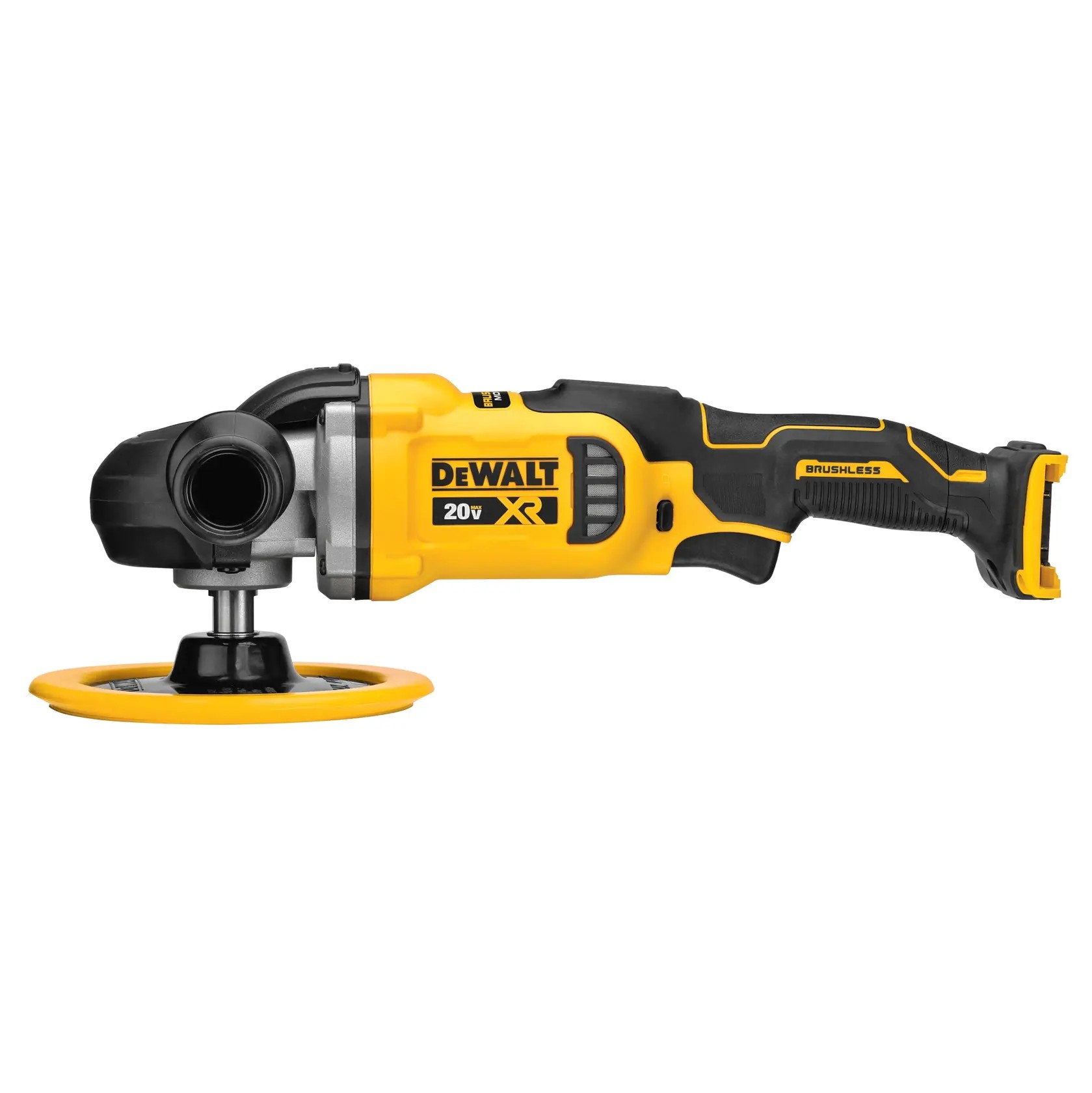 DEWALT DCM849B — Politriz 20V Max* LI-Ion Brushless, sem Bateria e Carregador