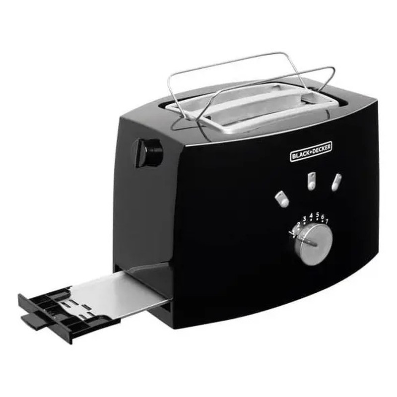 Black+decker TO810-B2 — Tostador Elétrico - Preto - 220V