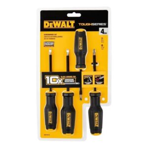DEWALT DWHT65101 — Jogo de Chaves de Fenda Toughseries 4 PCS