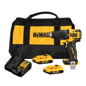 DEWALT DCD709D2-BR — Paraf/Furad de Impacto 1/2" (13MM) 20V Max* LI-Ion, Brushless 2 Bat 2AH, (DCB203) Carreg. Bivolt e Bolsa
