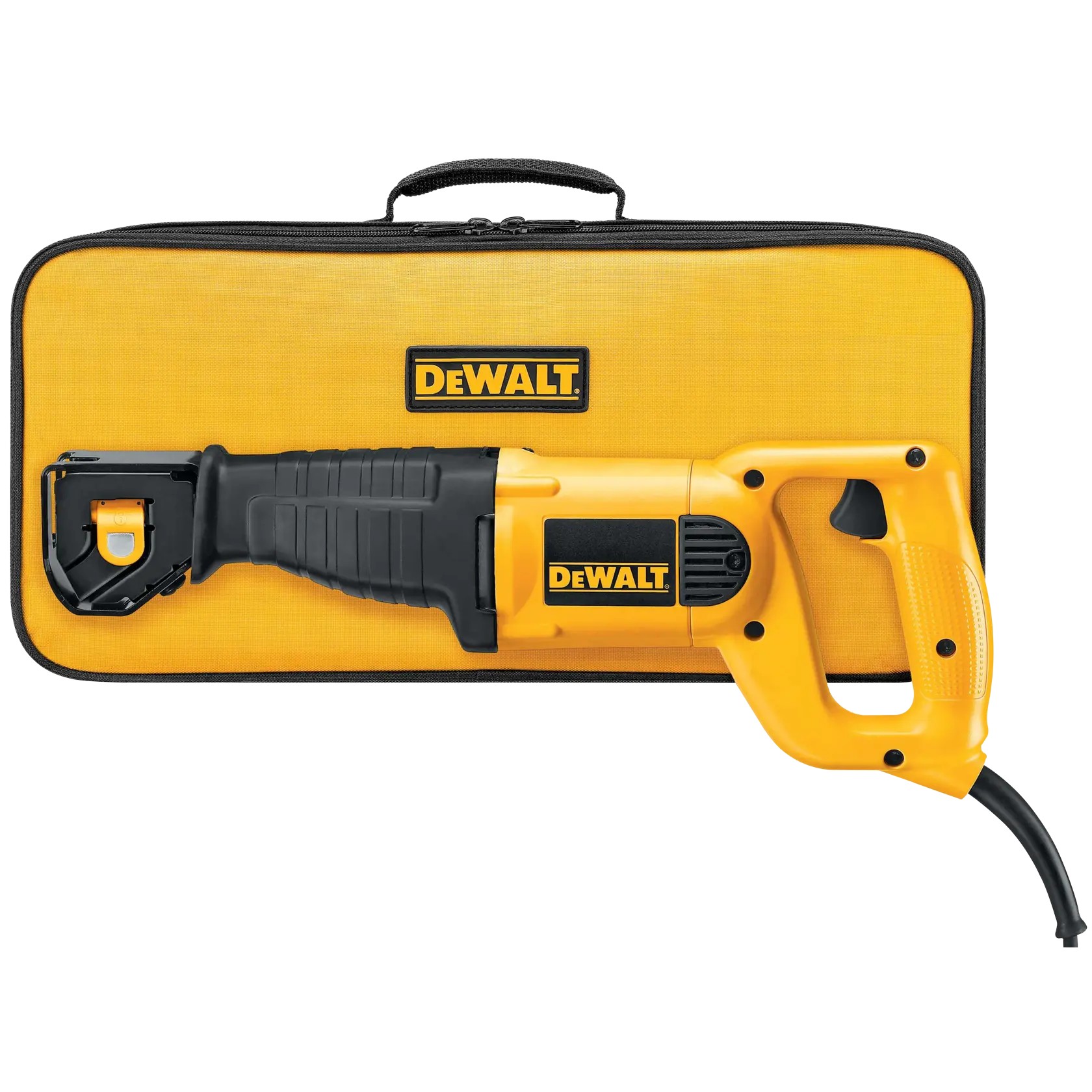 DEWALT DW304PK-BR — Serra Sabre Velocidade Variável 1.000W, C/ Maleta, 127V