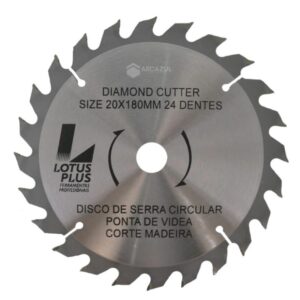Disco Serra Videa 24 Dentes Plus - 180MM