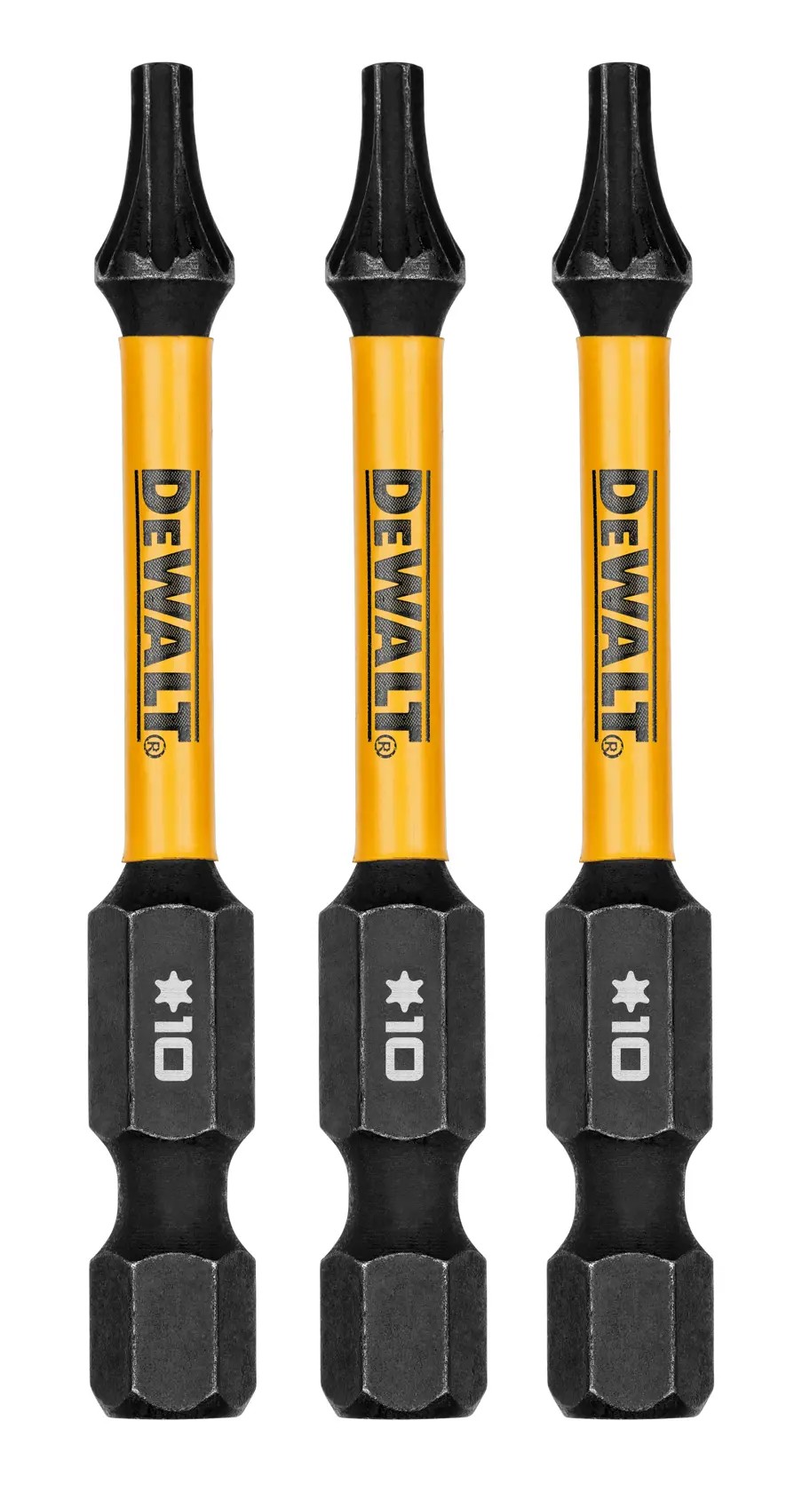 DEWALT DWAF2TX10IR3 — Ponta Torx T10 Flextorq 2-1/4" - 3PC