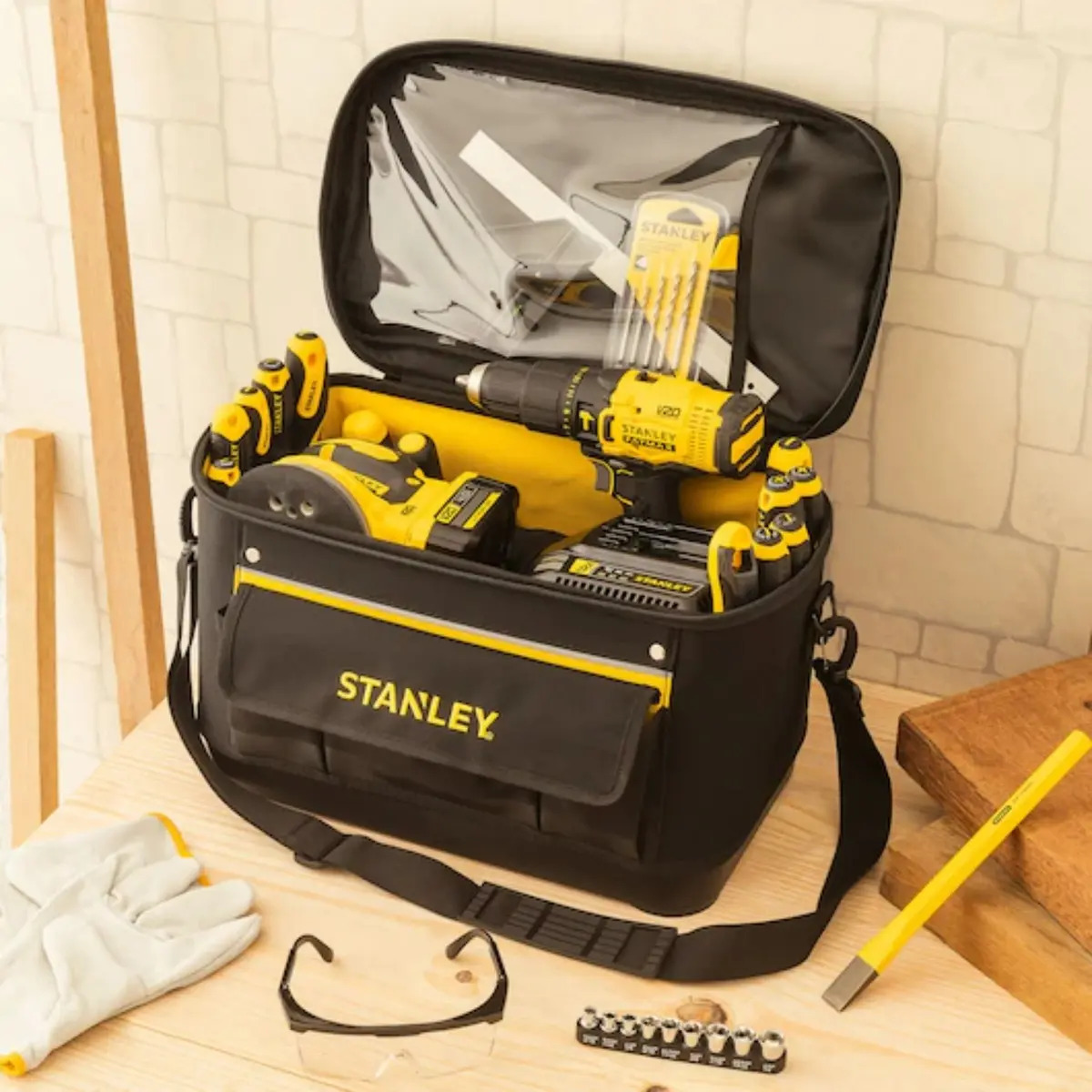 STANLEY STST51920LA — Bolsa Rígida com Alça 19"