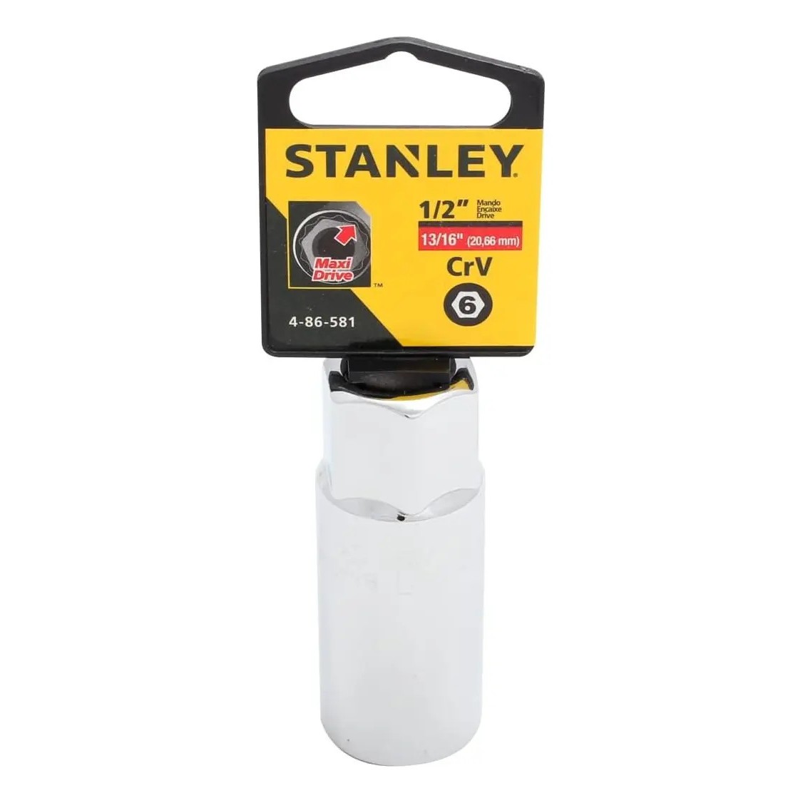 STANLEY 1/2"X13/16" Soquete para Velas