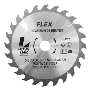 Disco Serra Videa 24 Dentes Flex - 235MM