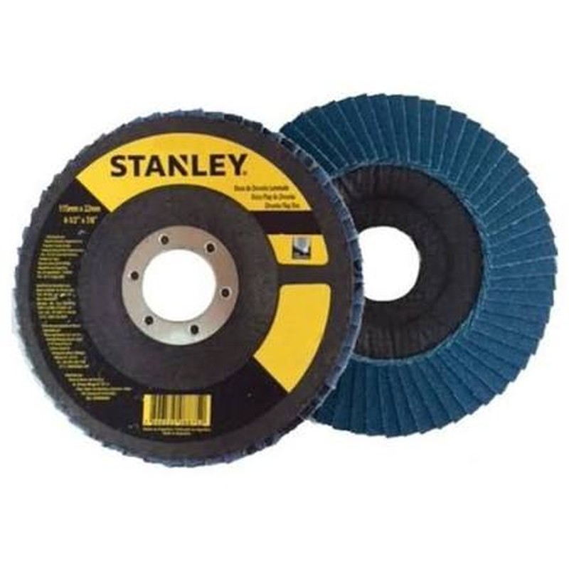 STANLEY STA7080FA — Disco Flap Fibra Con 7" X 7/8" G80
