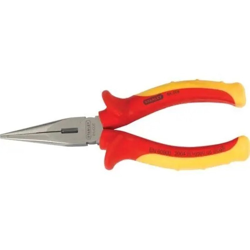 STANLEY Alicate Maxsteel™ de Bico Meia Cana Longo Vde 1000V 6-1/2" (165 MM)