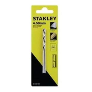 STANLEY STA50045C — Broca AR Helicoidal DIN 338 P/ Metal STANLEY 78MM X 04.50MM - Autosserviço
